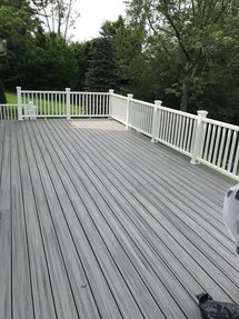 Before and After Deck Installation Using TREX COMPOSITE MATERIALS in Bethel, CT (6)