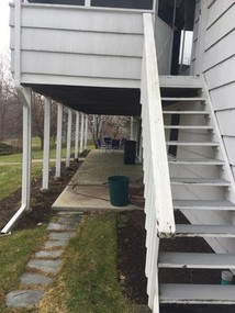 Before and After Deck Installation Using TREX COMPOSITE MATERIALS in Bethel, CT (3)